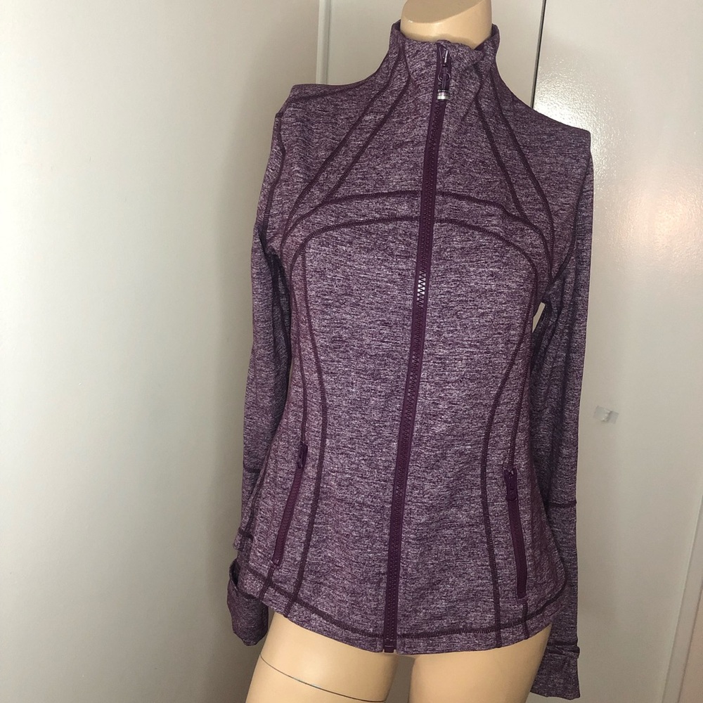 Lululemon Size 8 Heathered Purple Define Jacket